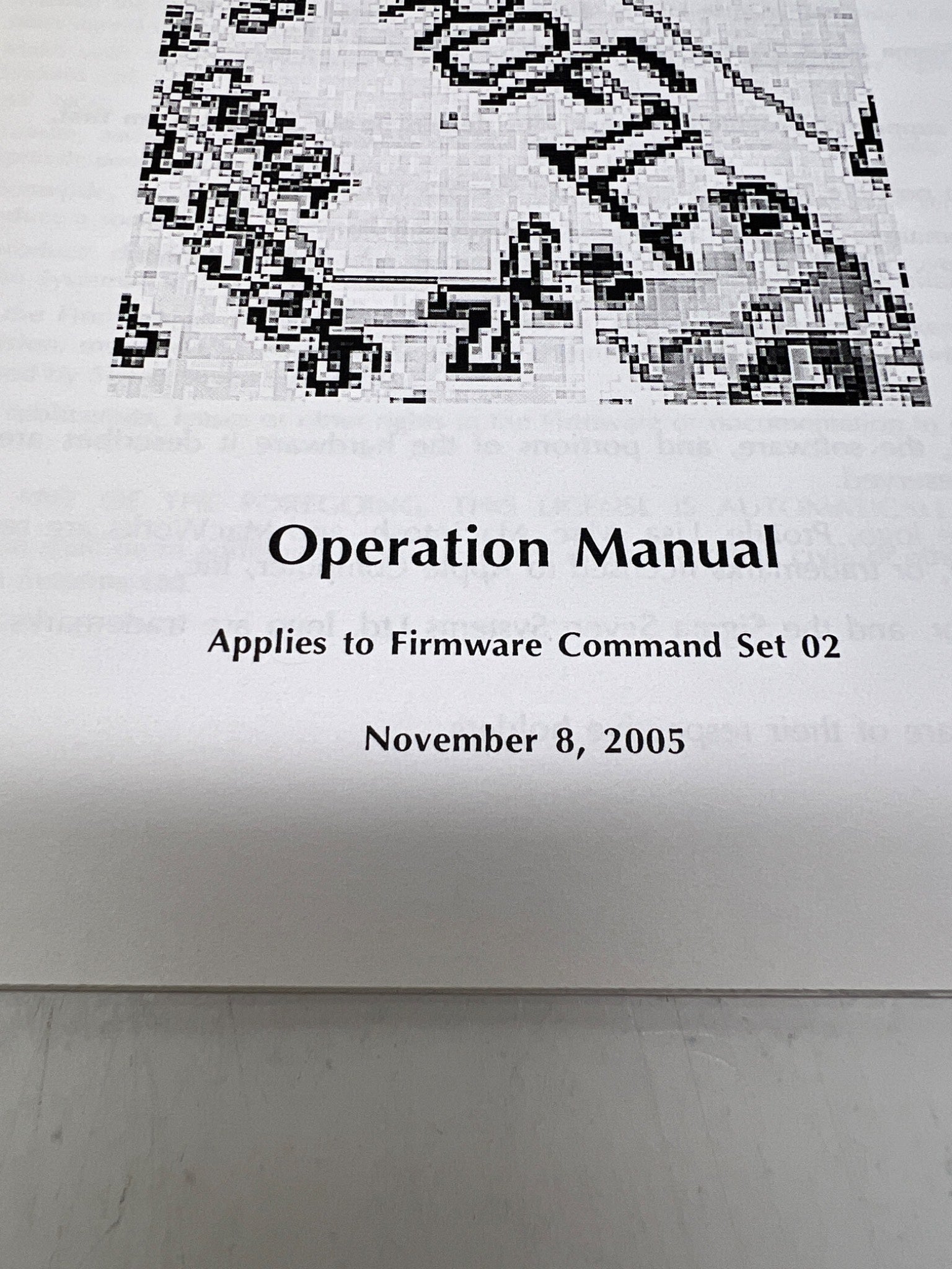 X/Profile Operation & Installation Manual Set (2005)
