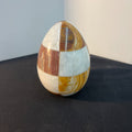 Polished Onyx Stone Egg Sculpture