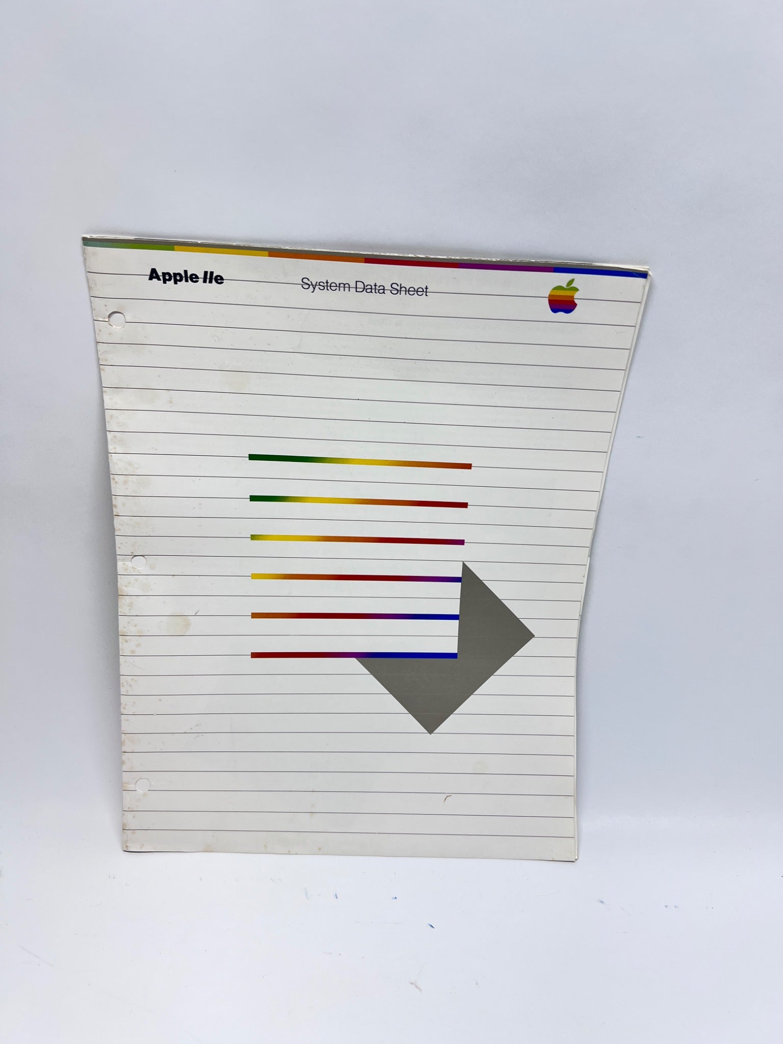 1982 Apple IIe System Data Sheet