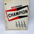 1974 Champion Spark Plug & Tune-Up Product Catalogue