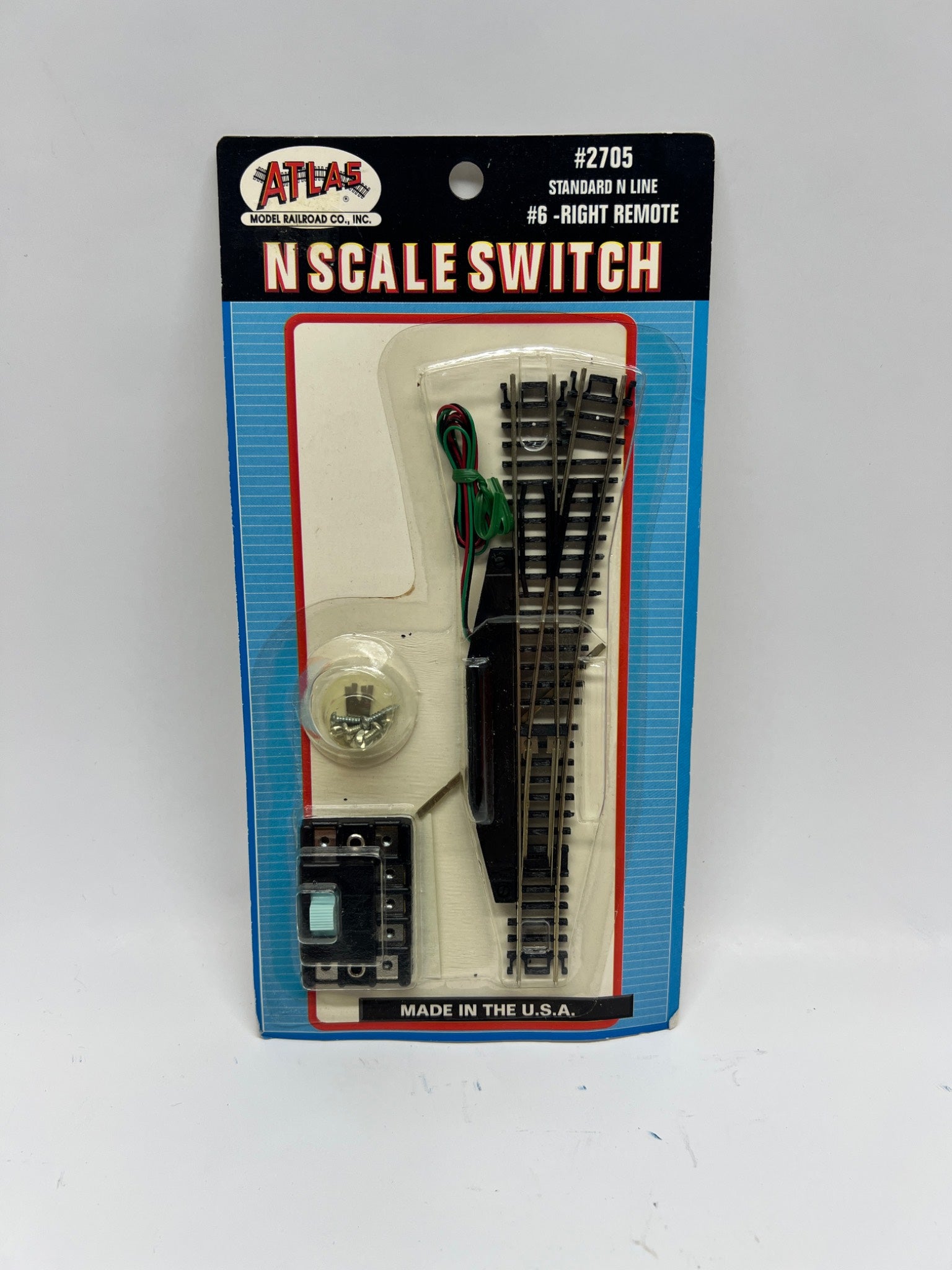 Atlas N Scale Switch, #6 Right Remote