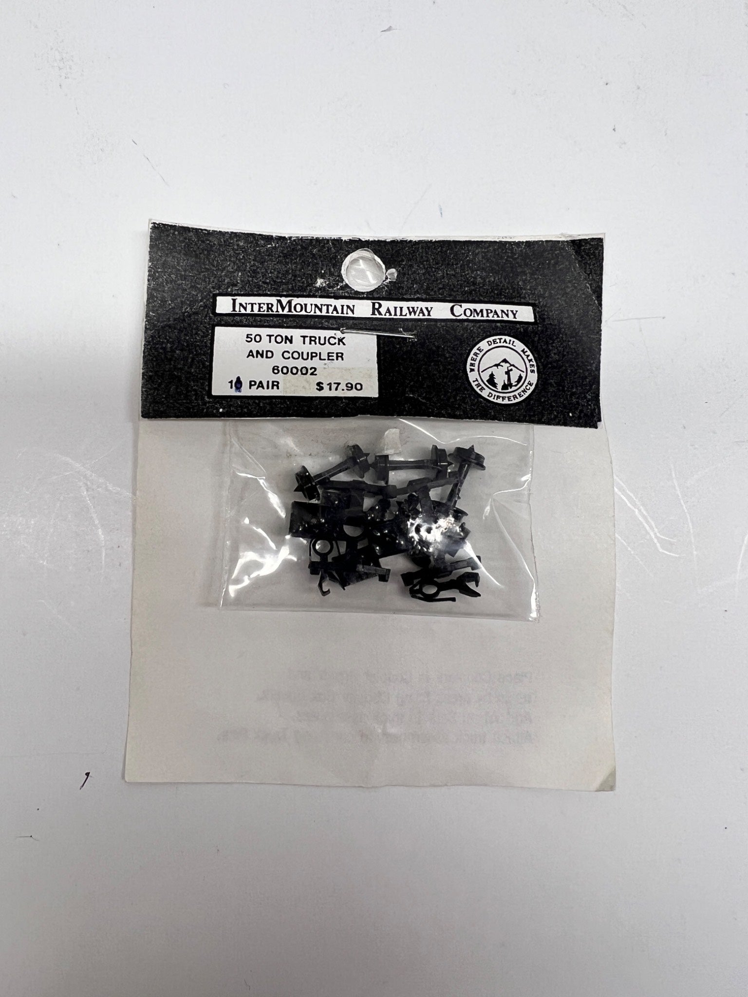 InterMountain N Scale 50 Ton Truck and Coupler Sets (6002-1) – New