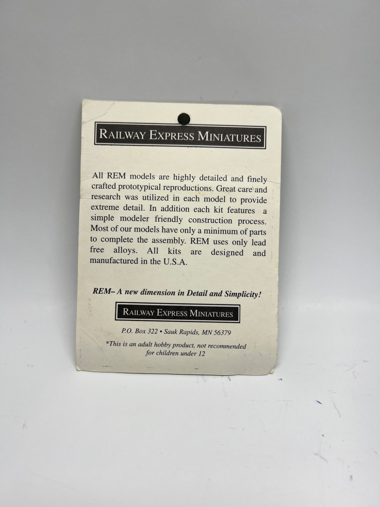Railway Express Miniatures N Scale Crawler with Blade & Canopy Kit #2007 – NOS