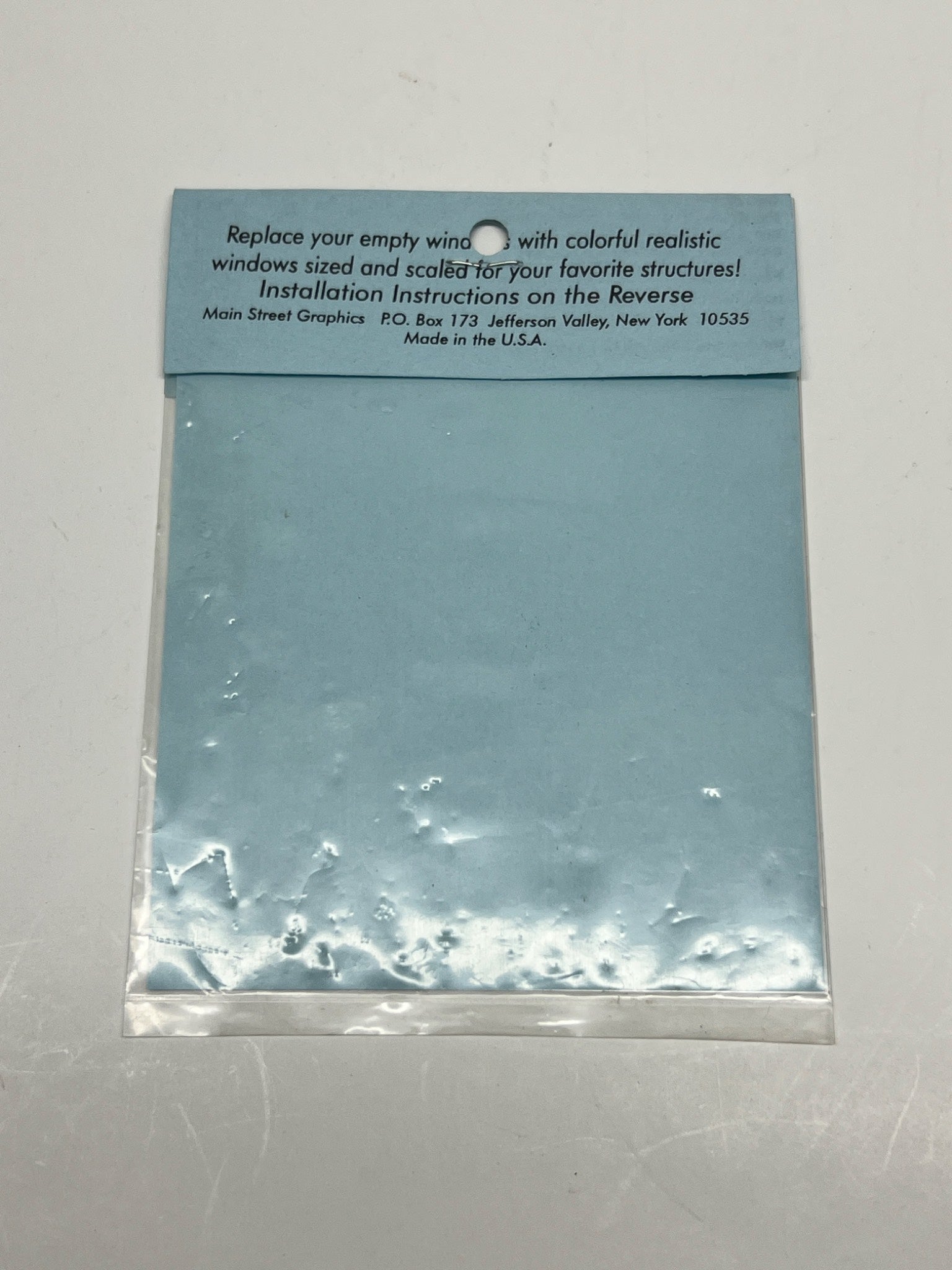 Main Street Graphics N Scale Window Kit #2502 for DPM Hayes Hardware – NOS