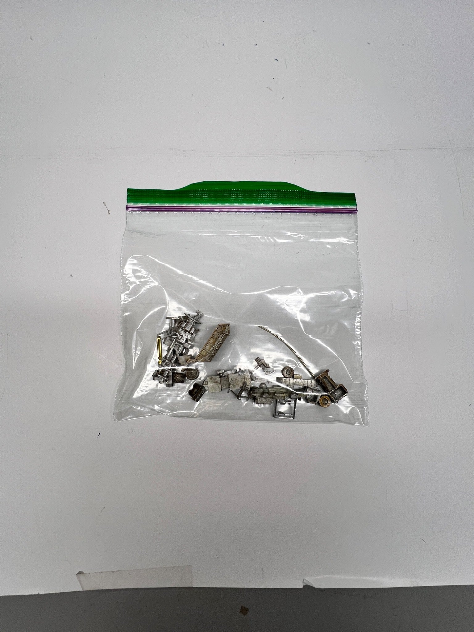 N Scale Cast Pewter Dump Truck Parts – Road Master Series – NOS/Parts