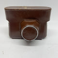 Vintage FED-4 Leather Camera Case – Made in USSR – Soviet Rangefinder Accessory