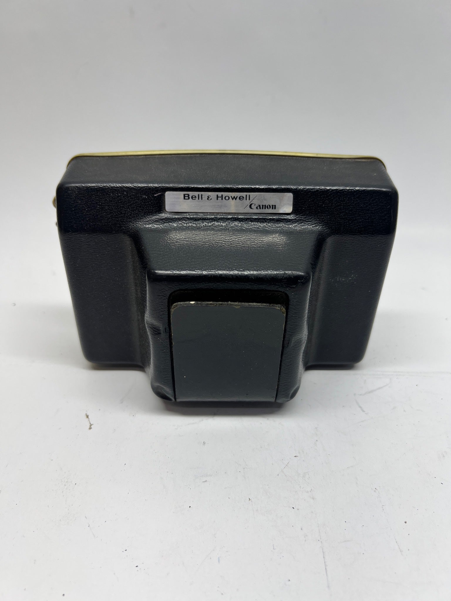 Vintage Bell & Howell Canon Camera Case – Made in Japan – Black Leather Hard Case