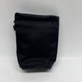 Black Drawstring Accessory Pouch – 7" Height – Heavy Duty Fabric – Multi-Purpose
