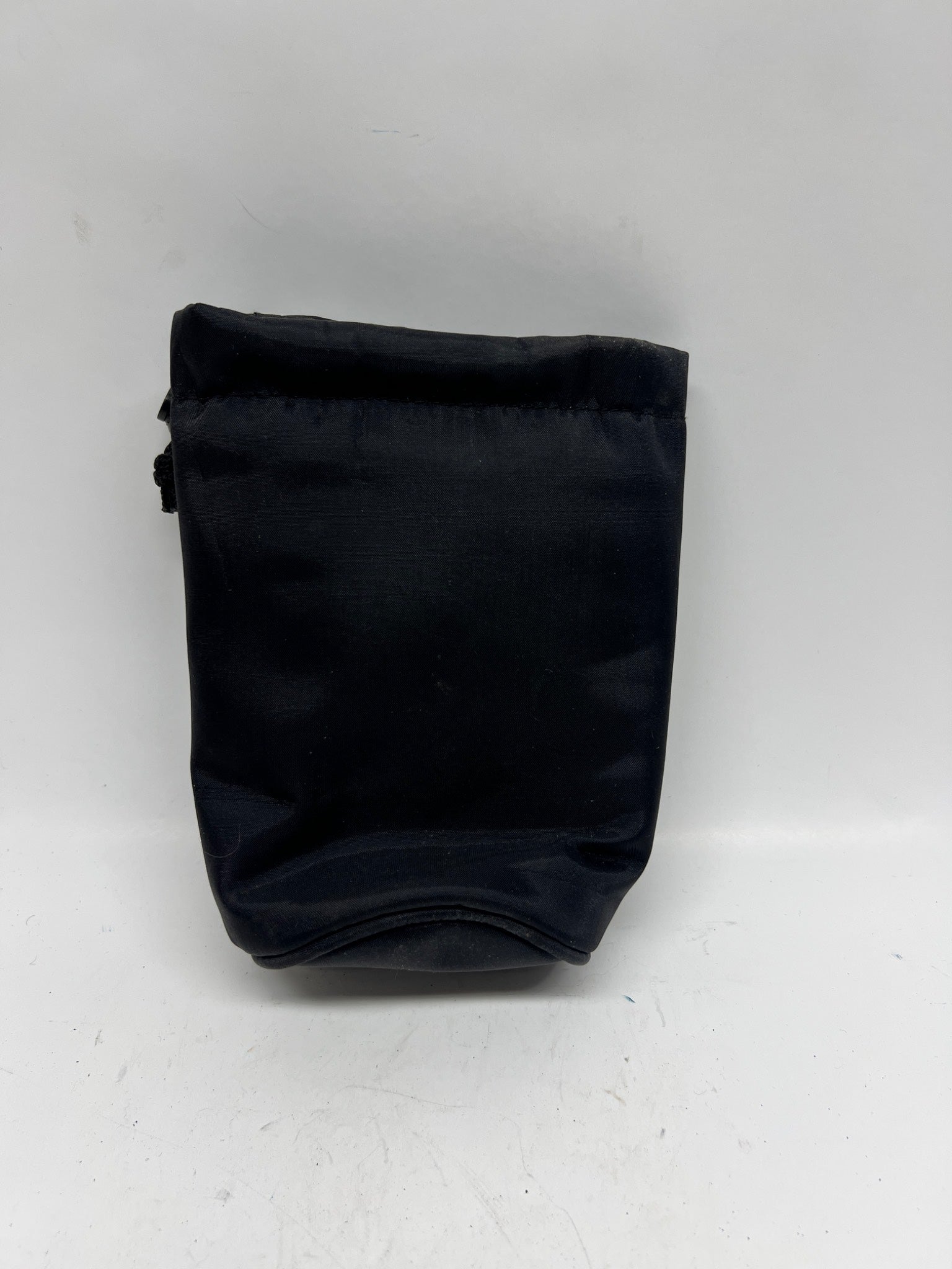 Black Drawstring Accessory Pouch – 7" Height – Heavy Duty Fabric – Multi-Purpose