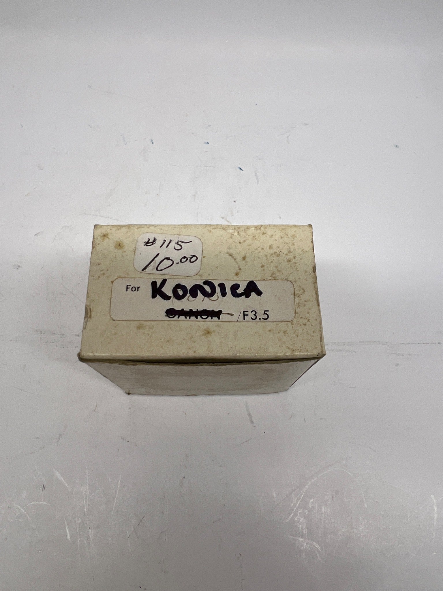 Vintage Konica AE Lens Adapter – Made in Japan – Original Box & Caps