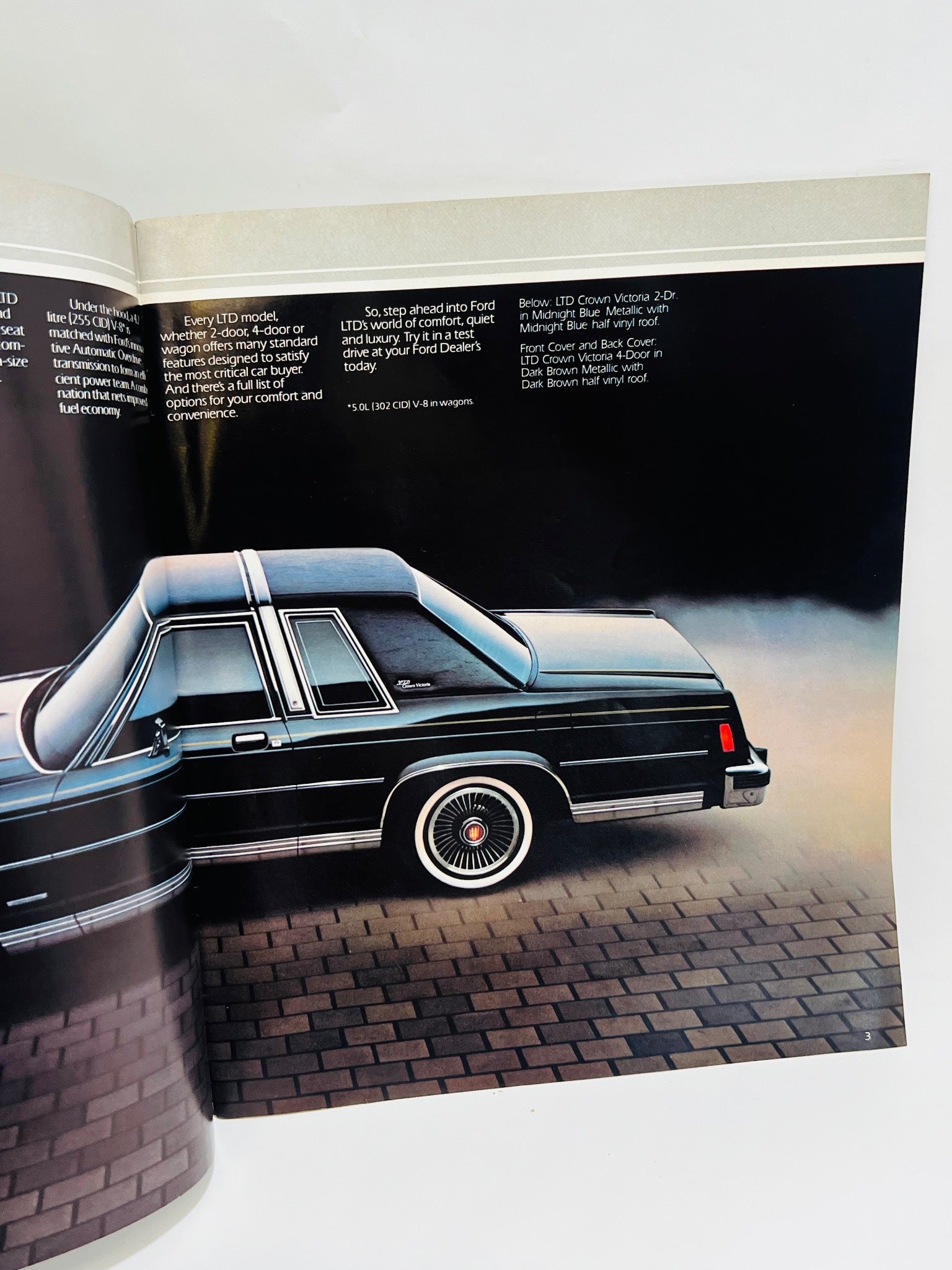 1982 Ford LTD Sales Brochure Manufactured USA