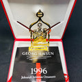 Georg Jensen 1996 Gilded Christmas Ornament