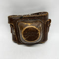 Vintage Brown Leather Acon Camera Case