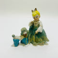Girl with a poodlePorcelain Figurine