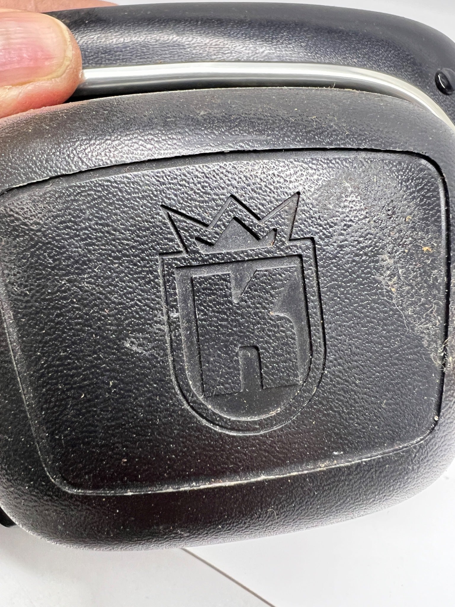 Vintage King Brand Black Camera Case - K & Crown Logo