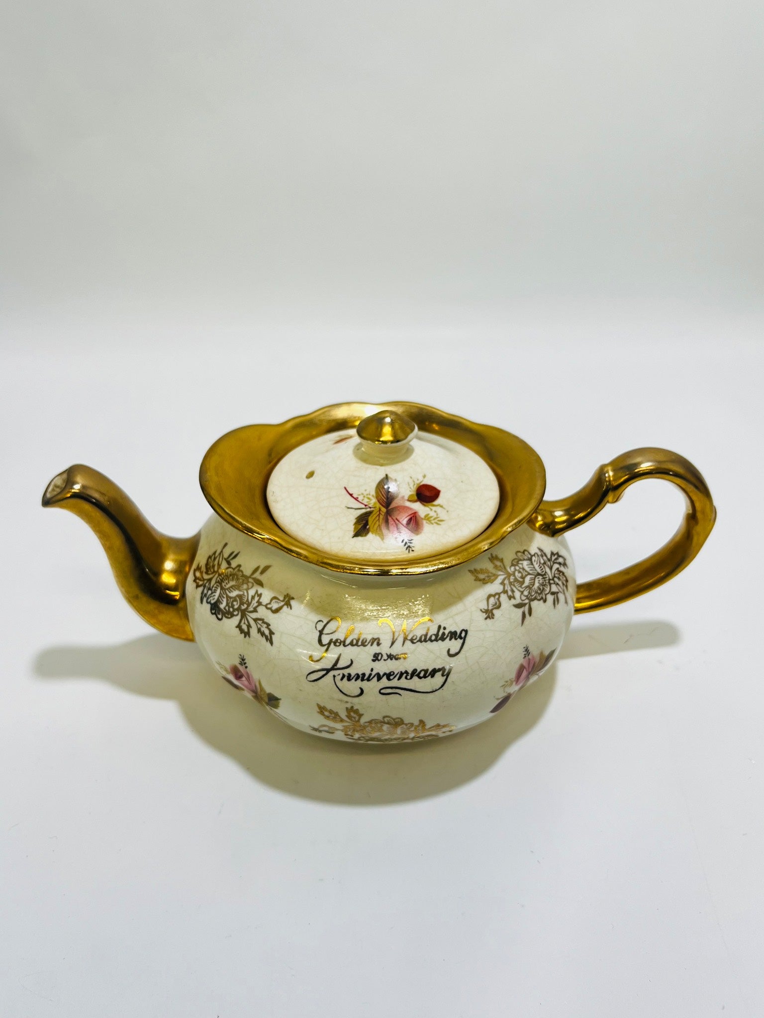 Price Kensington 50th anniversary Teapot with Floral Design
