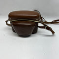 Agfa Germany Hard Brown Leather Camera Case