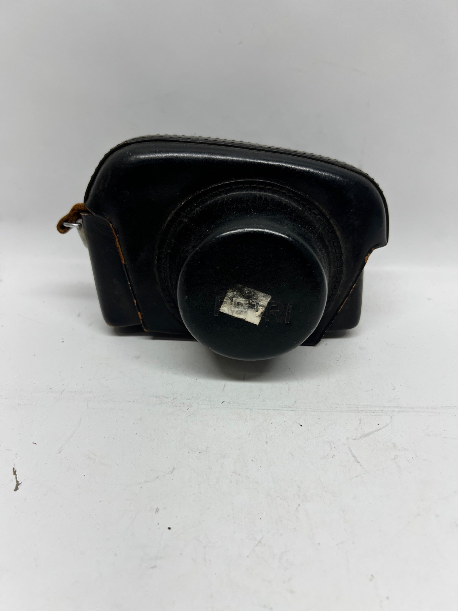 Petri Japan Black Leatherette Compact Camera Case