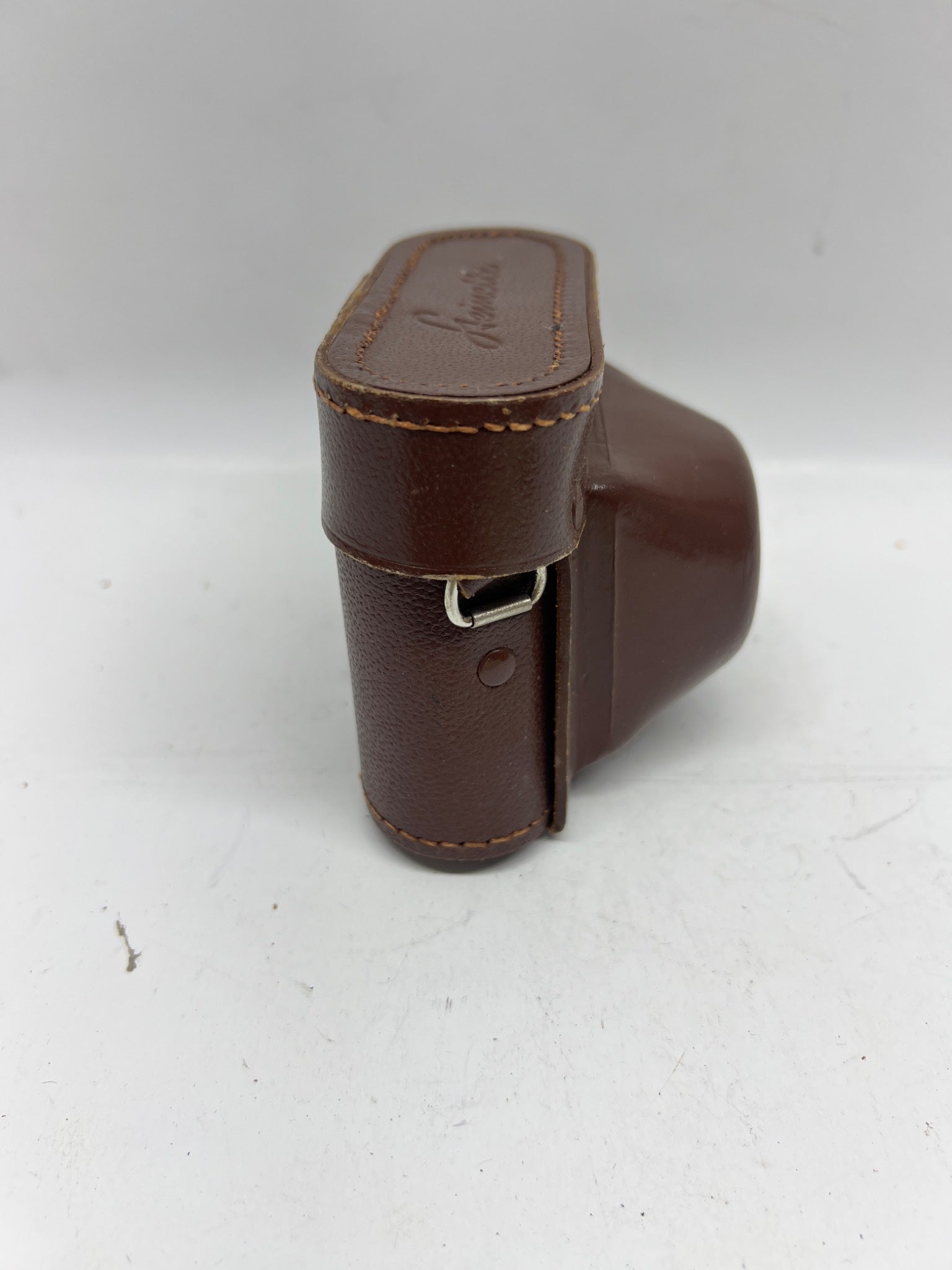 Feinette Germany Vintage Brown Leather Camera Case