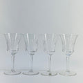 4 Vals St. Lambert Crystal  Port/Sherry Glasses