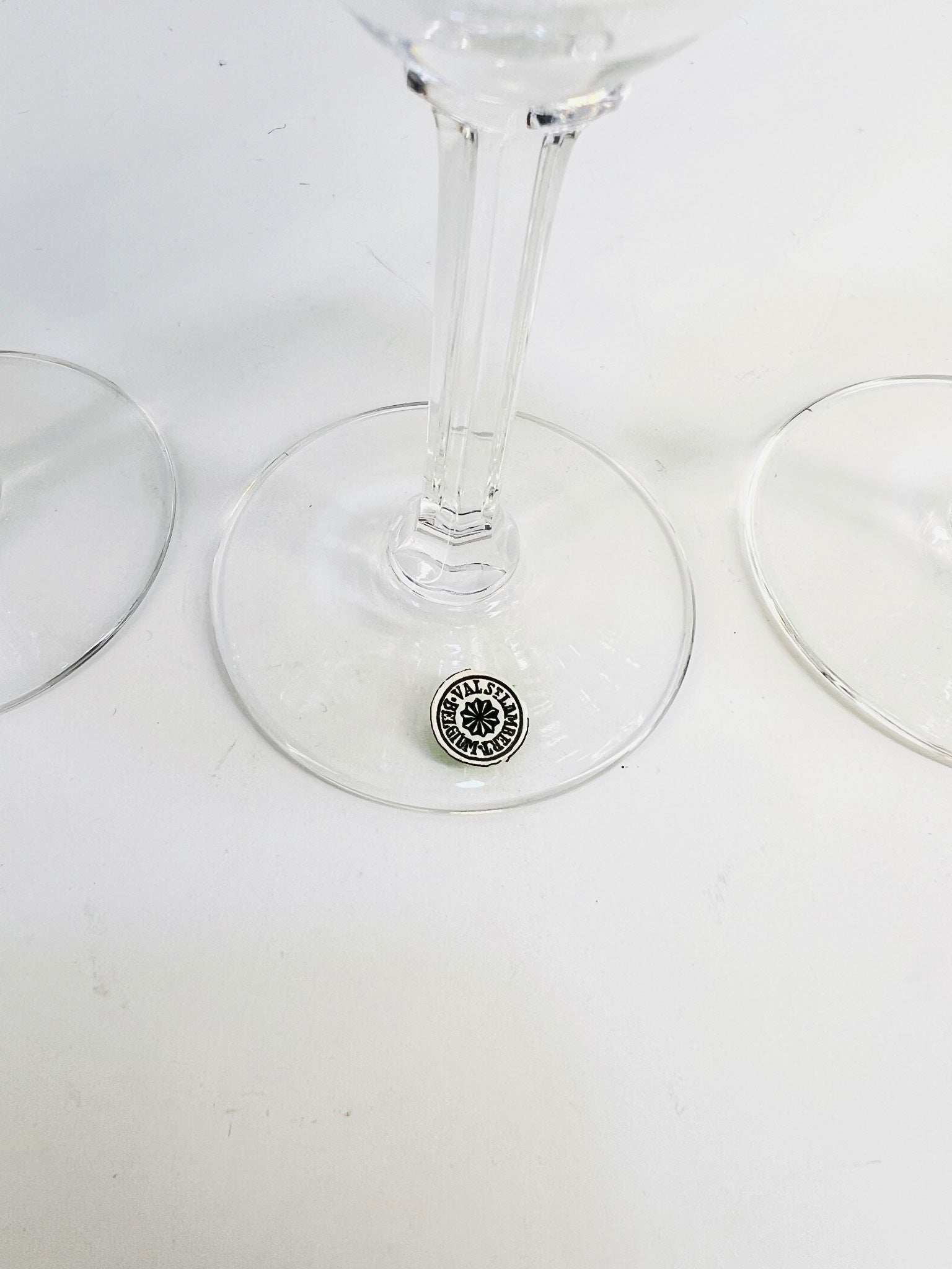 4 Vals St. Lambert Crystal  Port/Sherry Glasses