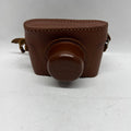 Vintage Soviet USSR Genuine Leather Camera Case