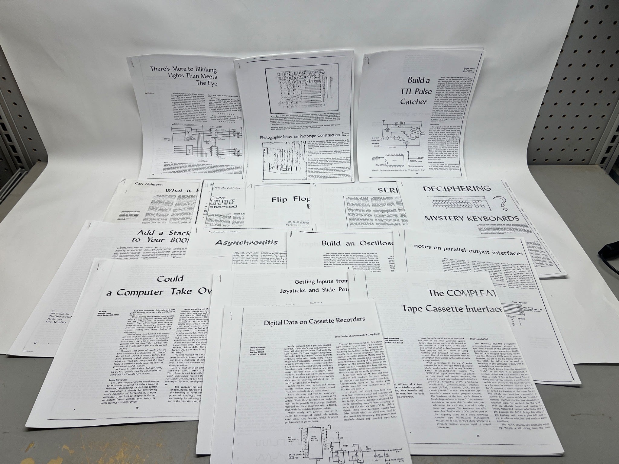 Vintage Computer DIY & Logic Reference Library - Technical Photocopies