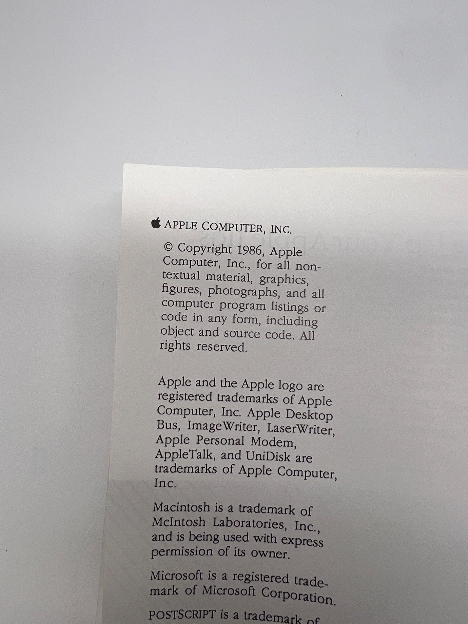 Apple II Setup Manual - Official 1986 Guide (Apple Computer, Inc.)