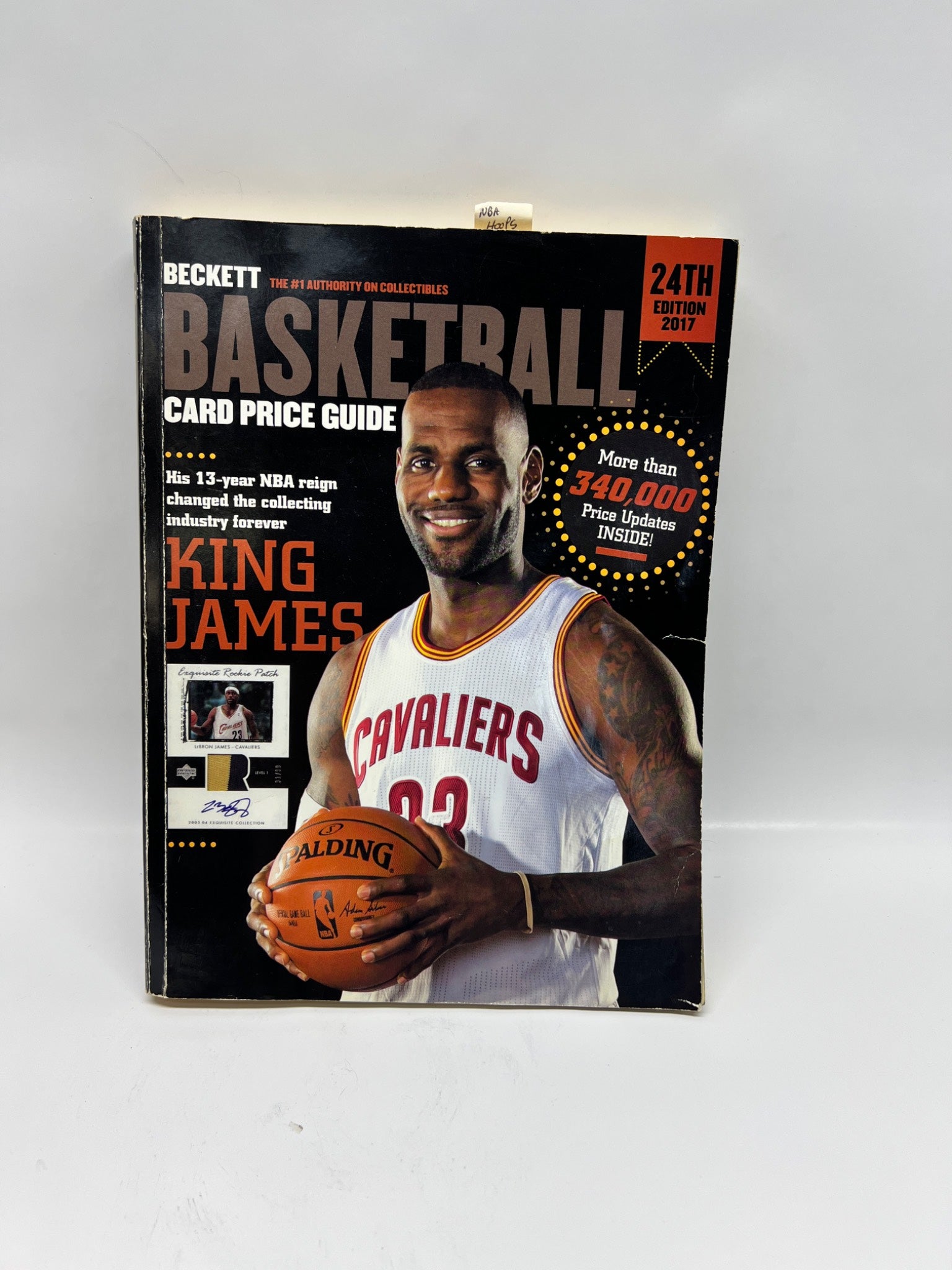 2016 Beckett Basketball Card Price Guide - 24th Edition (LeBron James Cover)