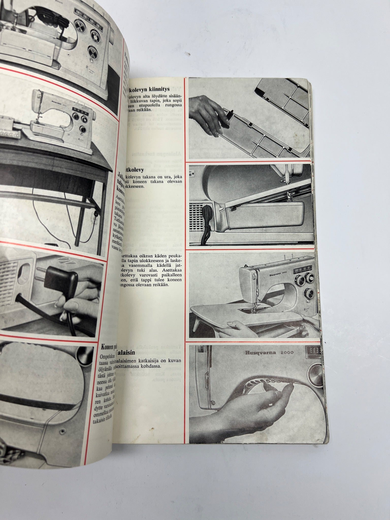 Husqvarna 2000 Series Sewing Machine Instruction Manual (Finnish Edition)