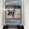 1984-85 O-Pee-Chee Edmonton Oilers Team Leaders #117 - Wayne Gretzky