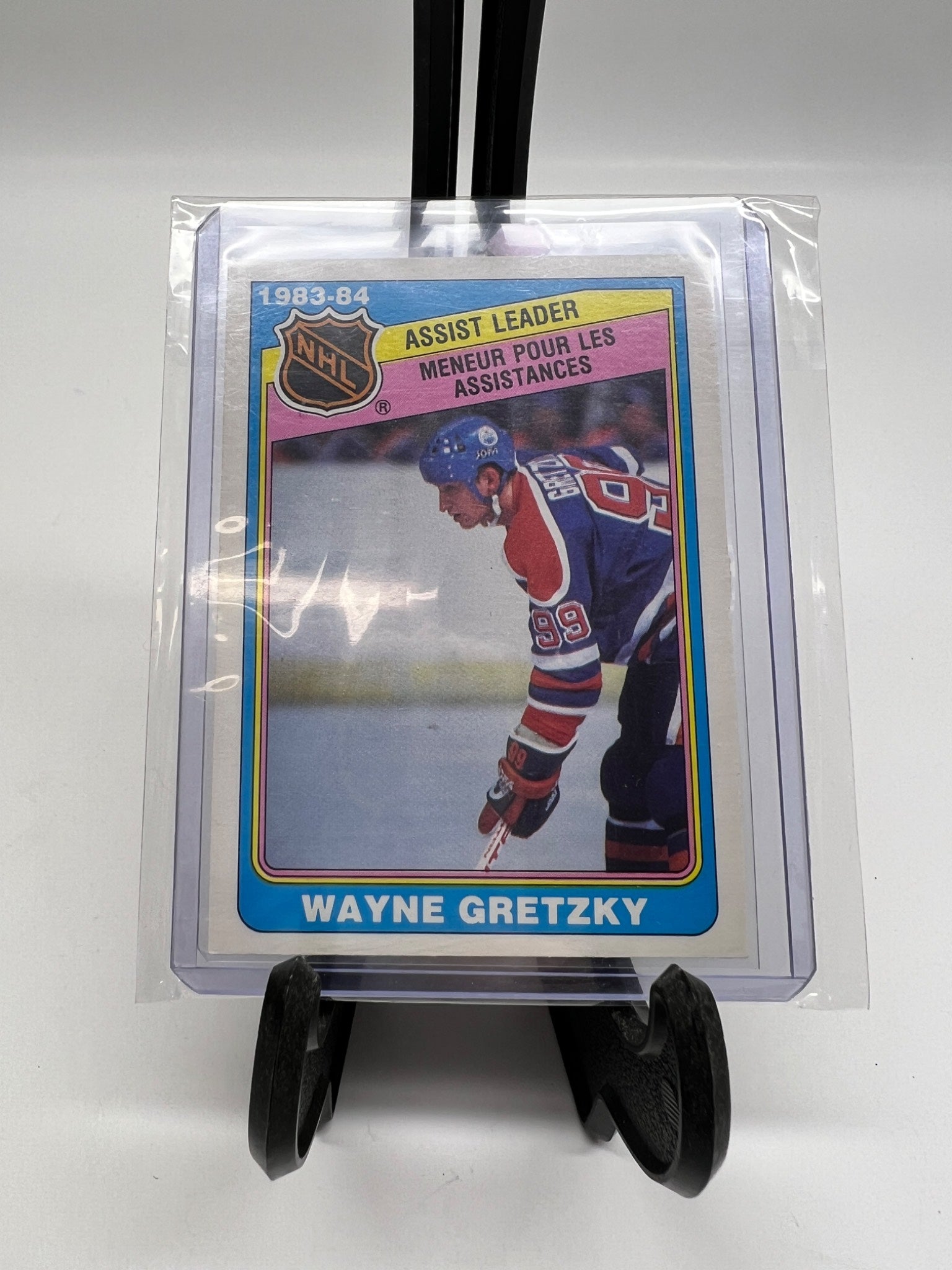 1984-85 O-Pee-Chee Wayne Gretzky #382 - Assist Leader