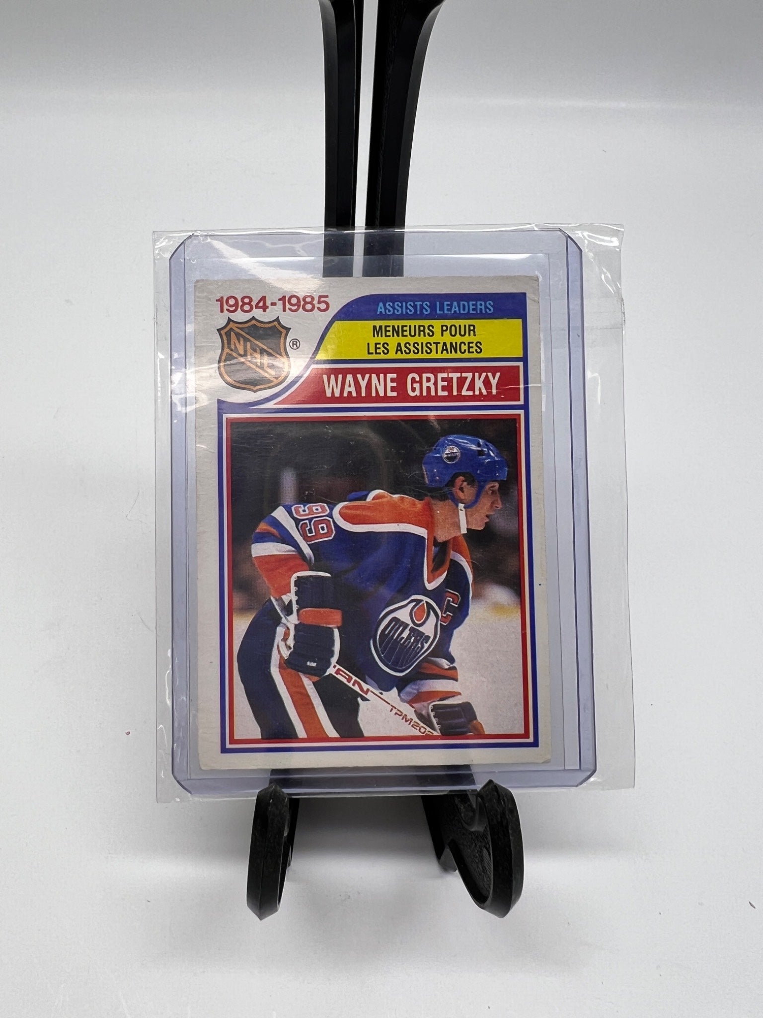 1985-86 O-Pee-Chee Wayne Gretzky #258 - Assists Leader