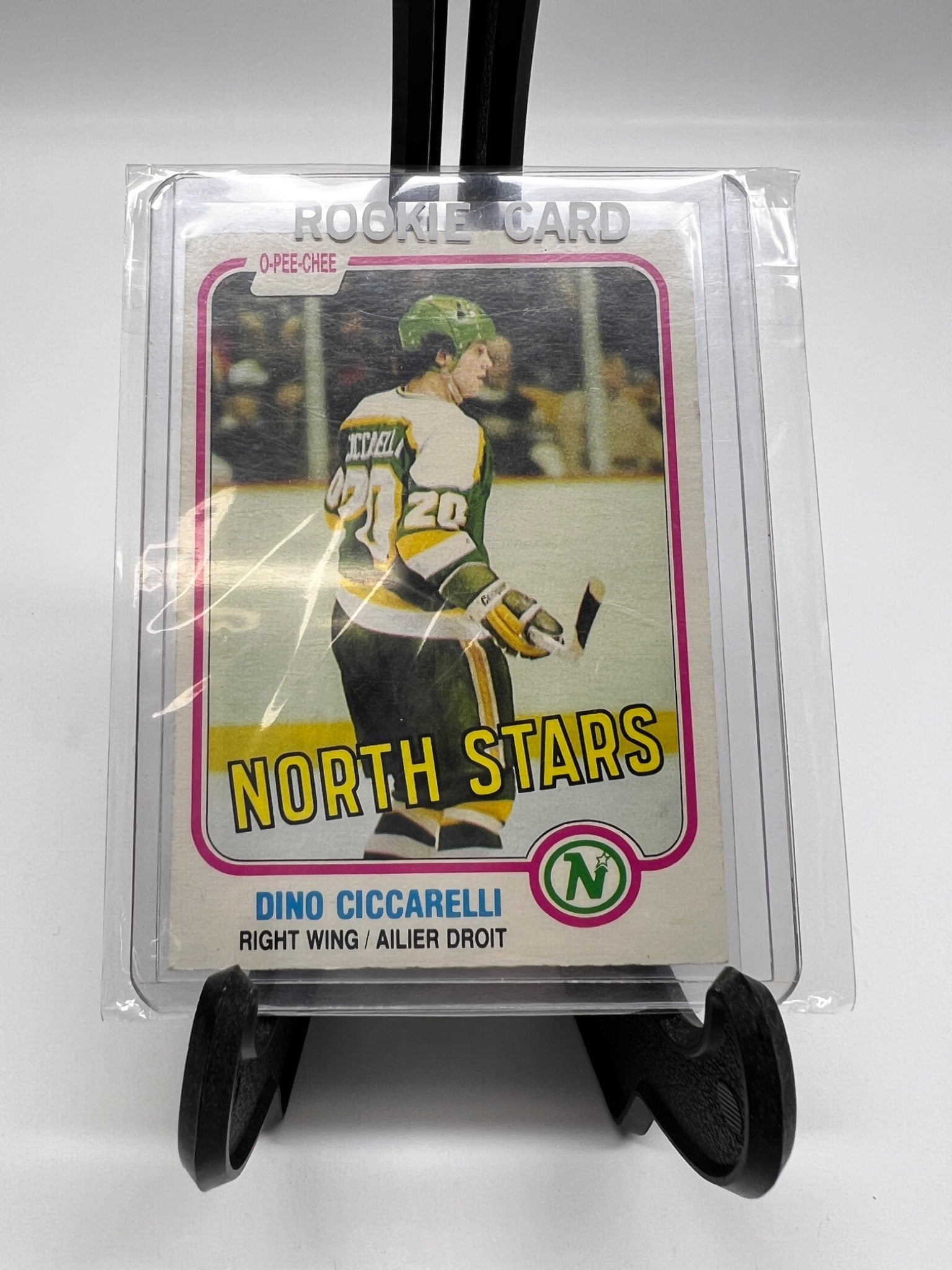 Gemini said 1981-82 O-Pee-Chee Dino Ciccarelli Rookie Card #161