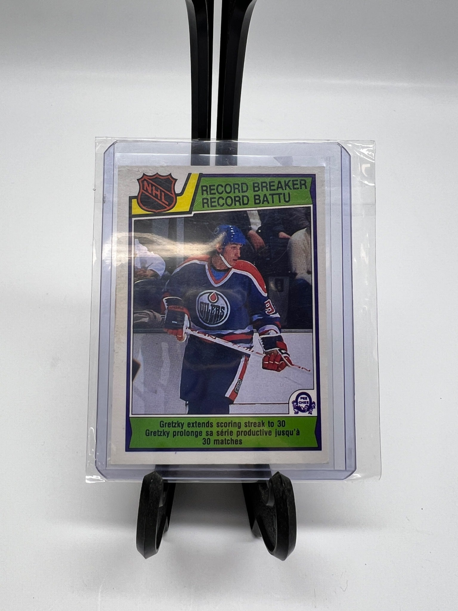 1983-84 O-Pee-Chee Wayne Gretzky #212 - Record Breaker