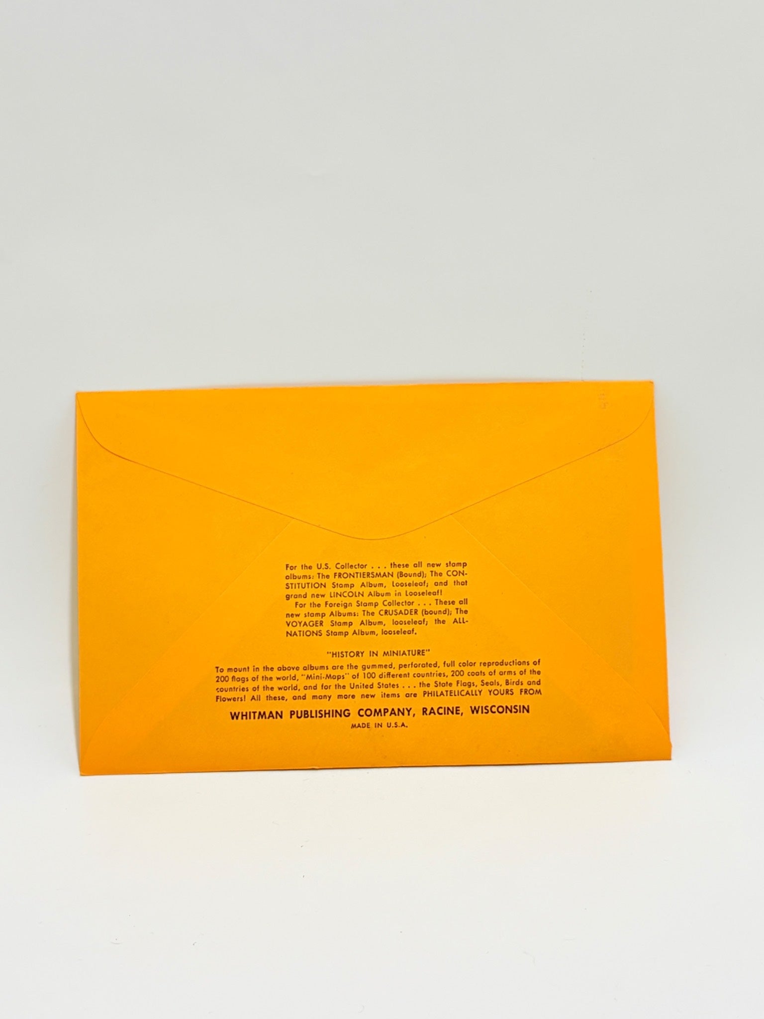 Envelope of Romanian Postage Stamps