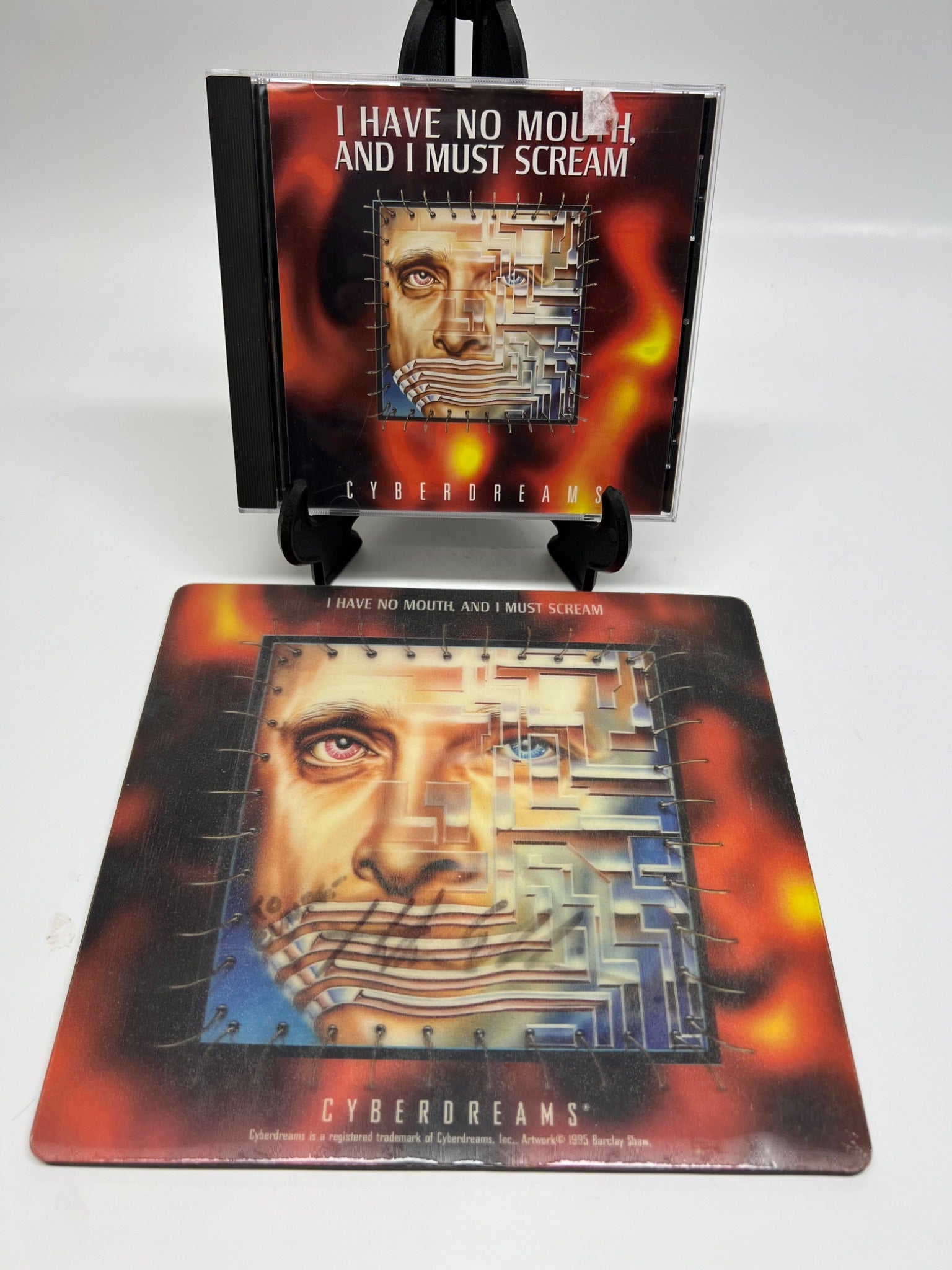 I Have No Mouth and I Must Scream CD and Mousepad