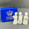 Royal Copenhagen Porcelain Angel Figurines Set
