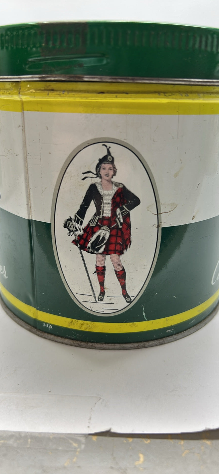 Vintage Macdonald's Export Tobacco Tin - 1940s/50s "Lassie" Collectible - Montreal