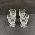 Waterford Lismore Footed Juice Glass Set Of 4