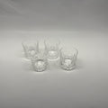 Waterford  Lismore Clear Cut Crystal Rocks Glasses set of 4