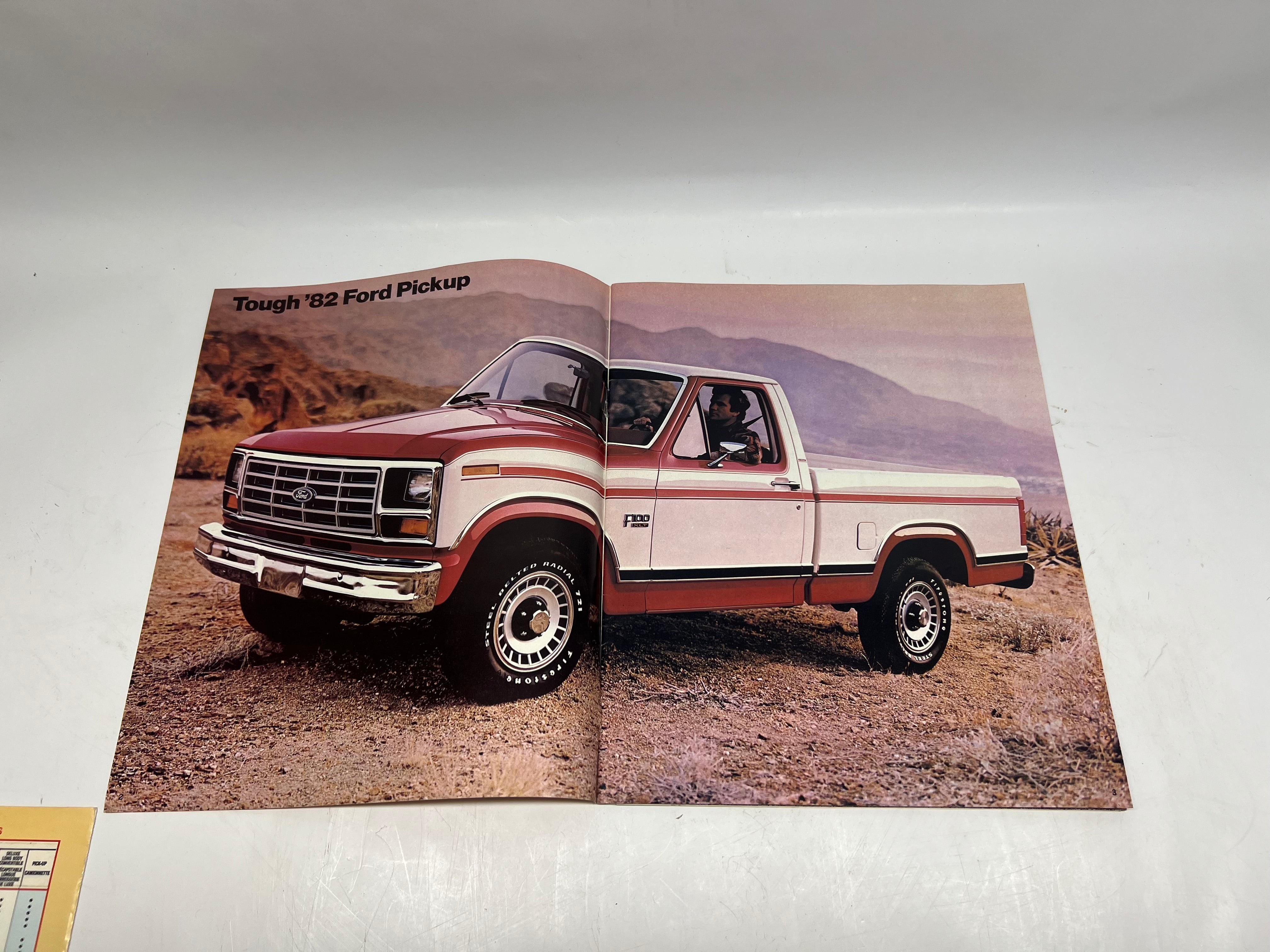 1982 Ford F-Series Pickup Sales Brochure - F-100 to F-350
