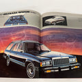 1982 Ford Granada Original Sales Brochure