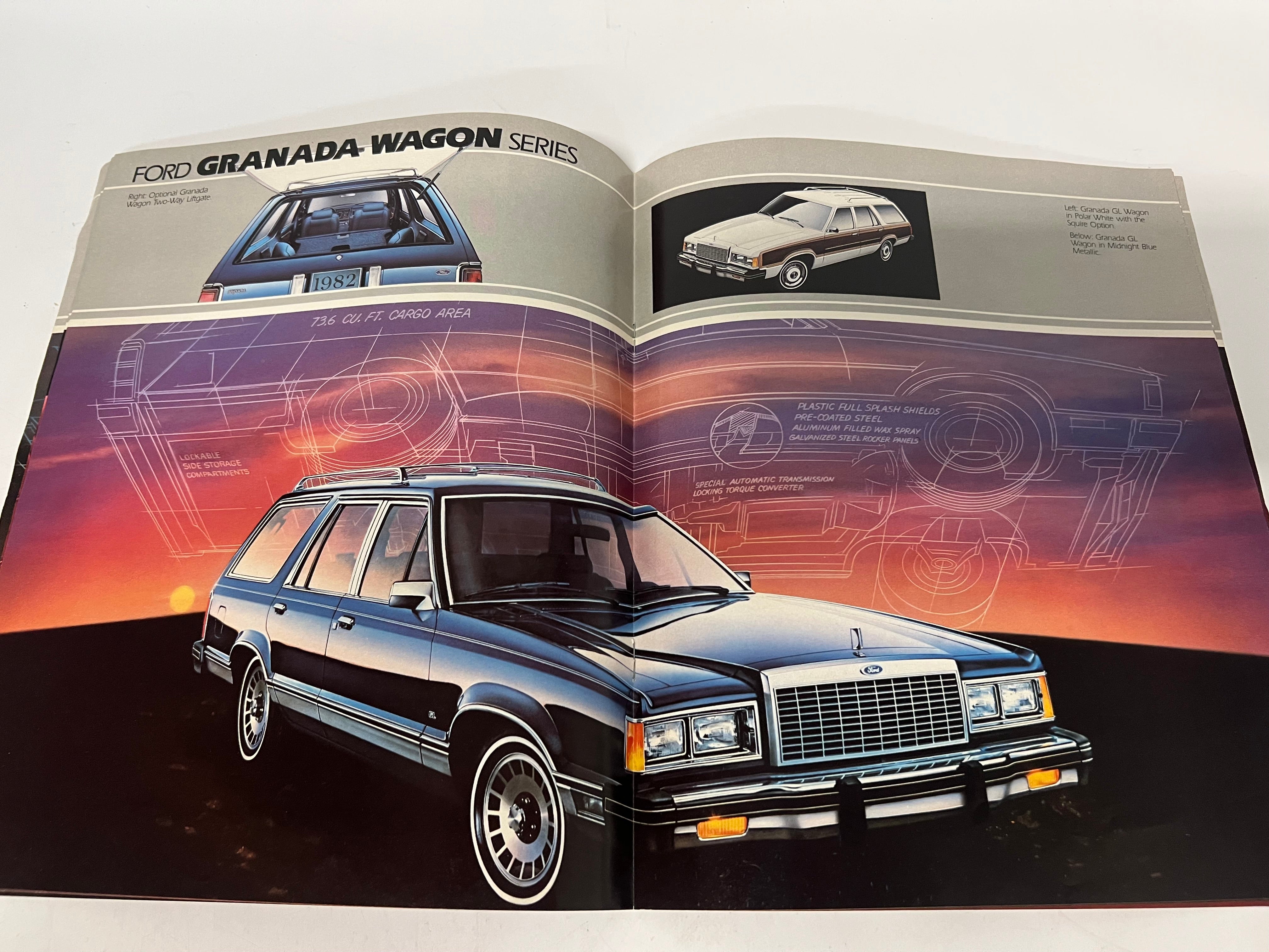 1982 Ford Granada Original Sales Brochure