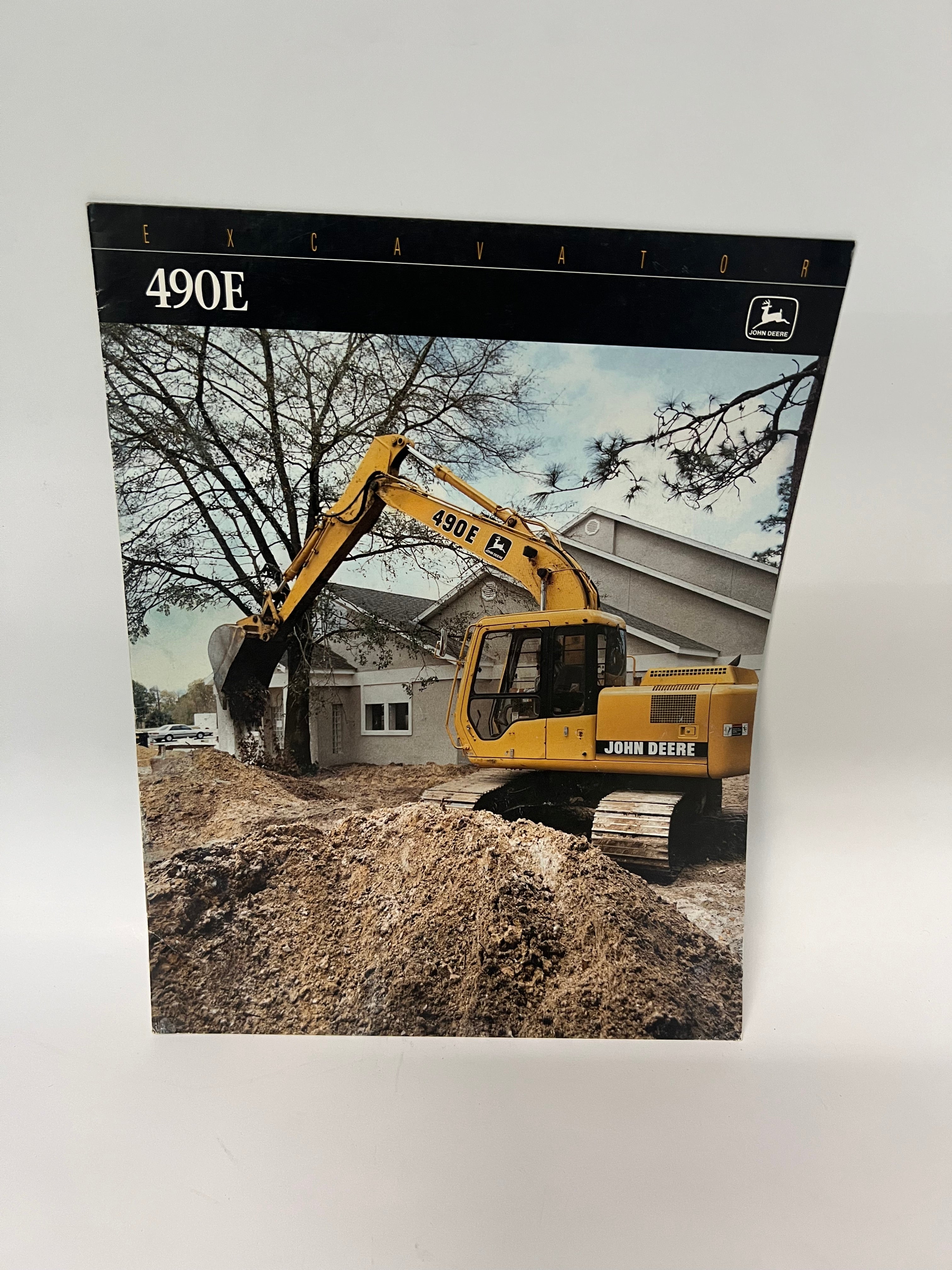 1995 John Deere 490E Excavator Sales Brochure