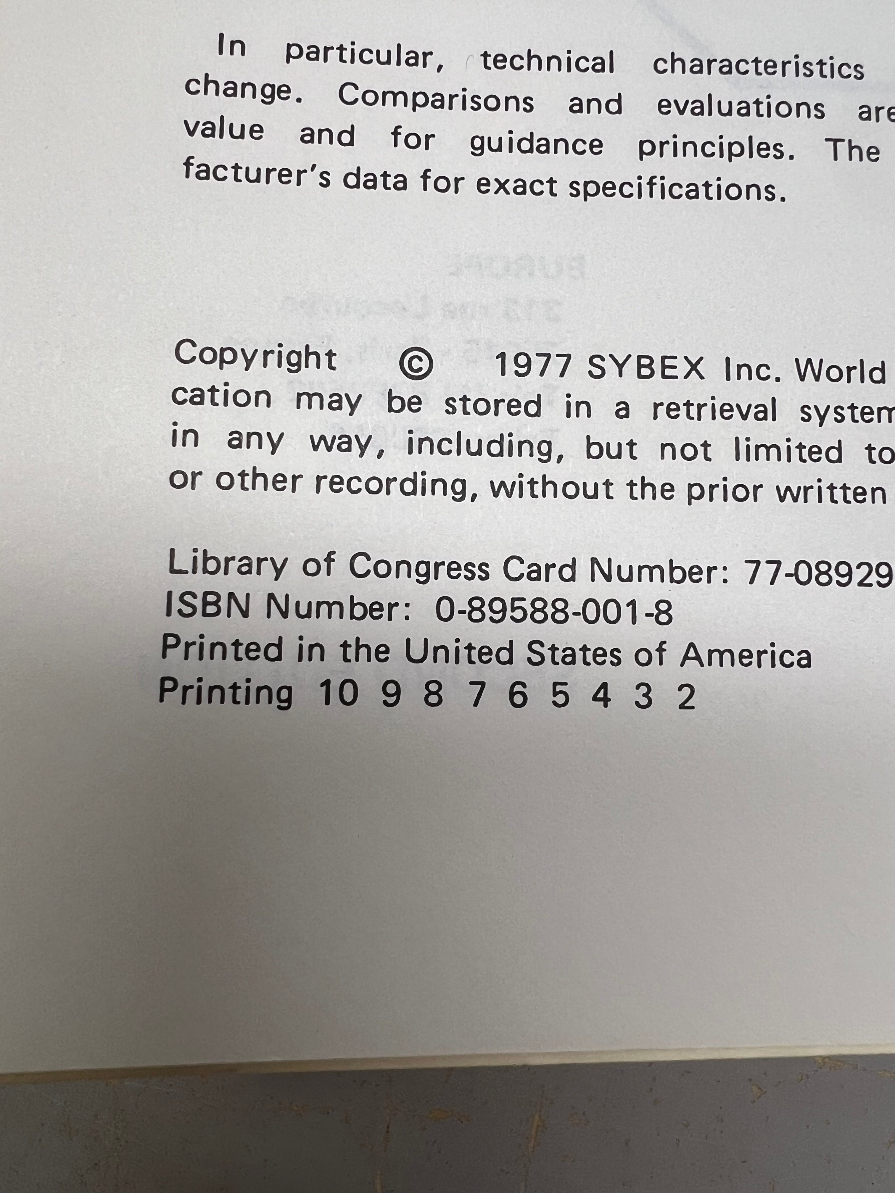Microprocessors: From Chips to Systems by Rodnay Zaks, published by SYBEX