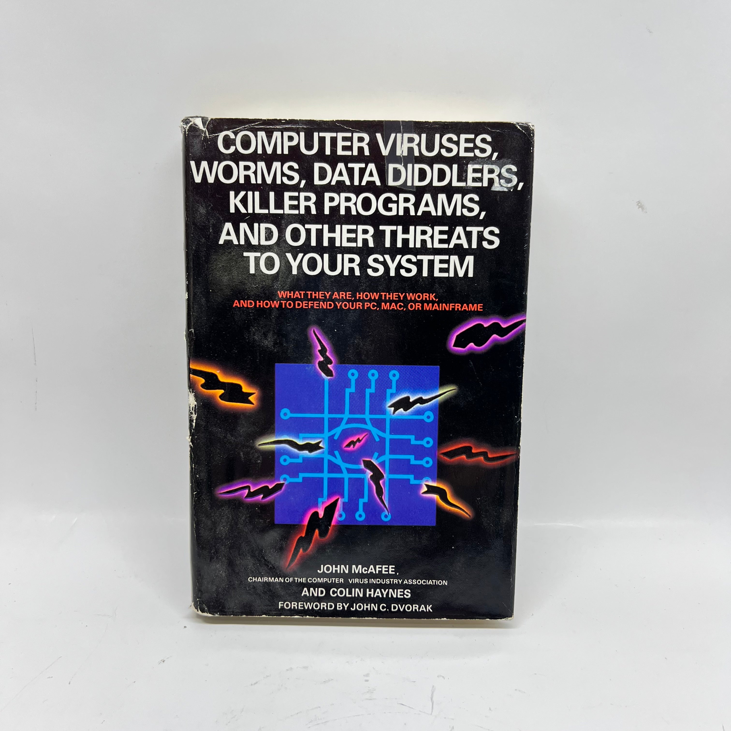 Rare 1989 John McAfee First Edition Hardcover with Dust Jacket – 1st Edition