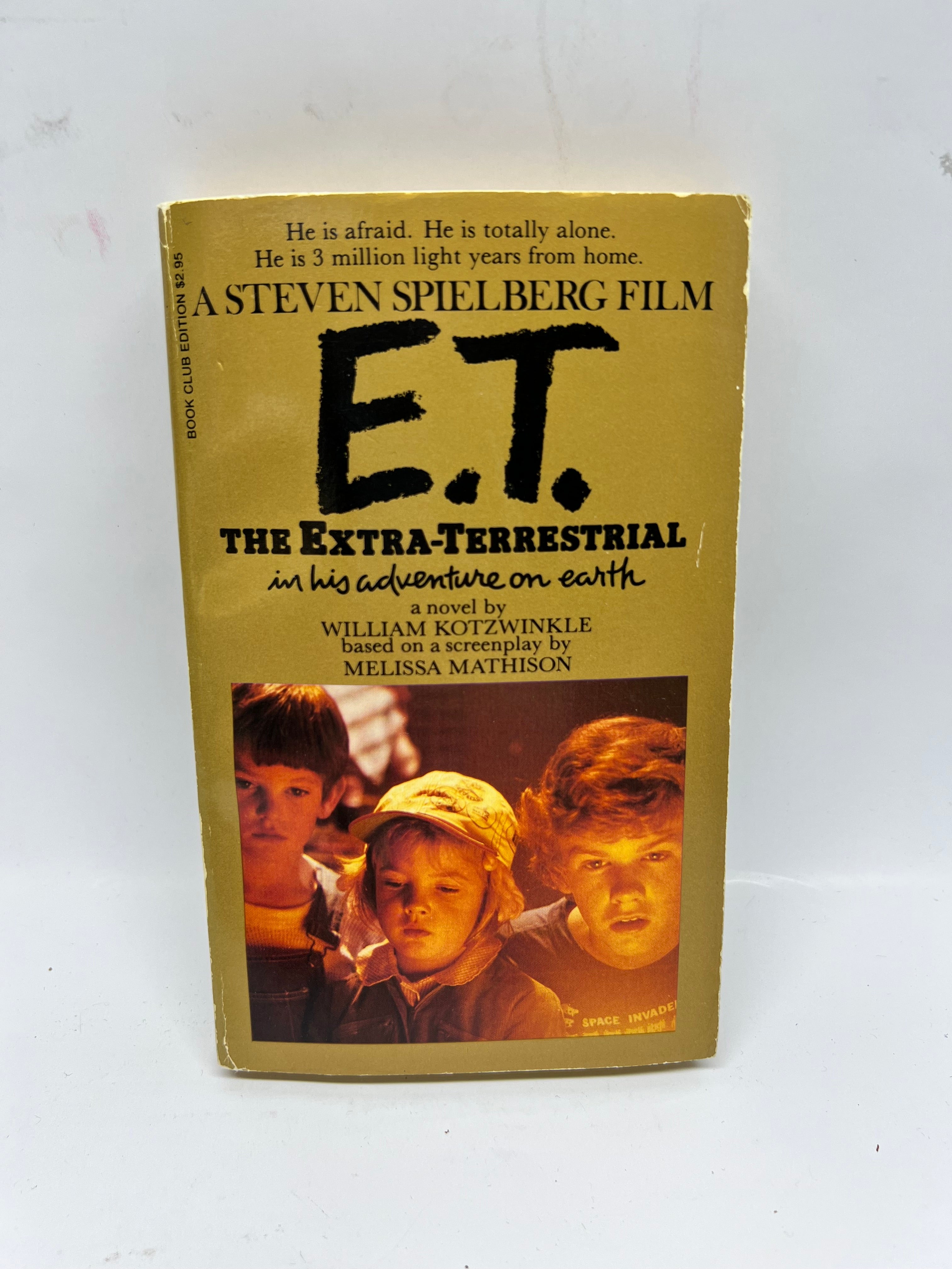 Vintage E.T. The Extra-Terrestrial Novel (1982) - Book Club Edition