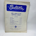 Vintage 1960 OSSTF "The Bulletin" Magazine - Ontario Teachers History