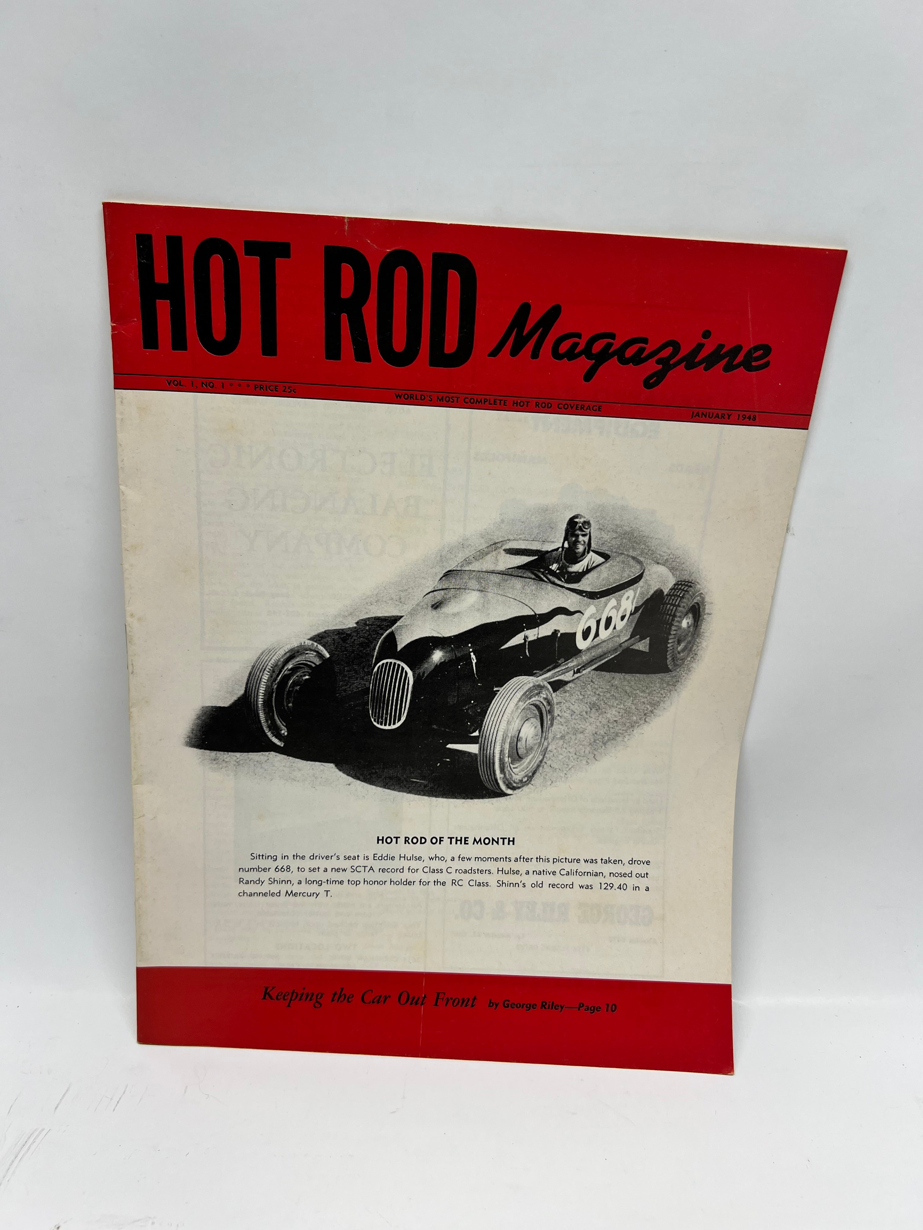 Hot Rod Magazine Vol. 1 No. 1 - 1948 First Issue (Commemorative Reprint)